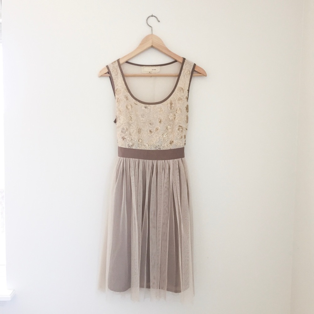 A’Reve sequin dress